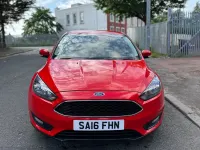 Used Ford Focus Zetec 2016 Red Hatchback