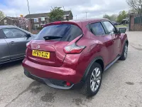 Used Nissan Juke Tekna 2018 Red SUV