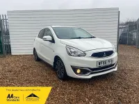 Used Mitsubishi Mirage 79 HP (58 kW) 2016 White Hatchback