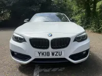 Used BMW 220 Sport Line 2018 White Cabriolet