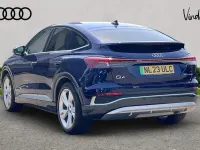 Used Audi Q4 e-tron S-Line 150 kW (204 HP) 2023 Blue SUV