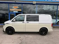 Used VW T7 Startline 110 HP (80 kW) 2024 White Van