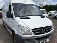 Used Mercedes Sprinter 129 HP (94 kW) 2012 White Van