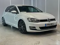 Used VW Golf VII GT 2014 White Hatchback