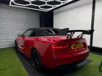 Used Audi A5 Cabriolet S-Line 177 HP (130 kW) 2014 Red Cabriolet