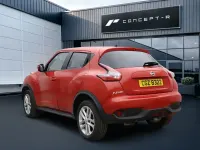 Used Nissan Juke Acenta 115 HP (84 kW) 2016 Red SUV