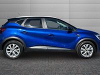Used Renault Captur Iconic 95 HP (69 kW) 2020 Iron blue with diamond black roof SUV