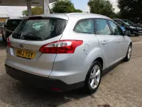 Used Ford Focus Zetec 125 HP (91 kW) 2012 Silver Estate