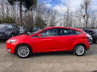 Used Ford Focus Titanium X 120 HP (88 kW) 2017 Red Hatchback