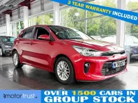 Used Kia Rio 83 HP (61 kW) 2017 Red Hatchback