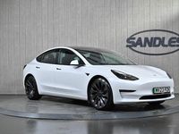Used Tesla Model 3 Performance 461 kW (627 HP) 2023 White Sedan