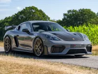 Used Porsche Cayman GT4 2022 Grey Coupe