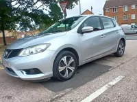 Used Nissan Pulsar Acenta 115 HP (84 kW) 2015 Silver Hatchback