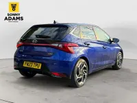 Used Hyundai i20 Premium 2023 Blue Hatchback