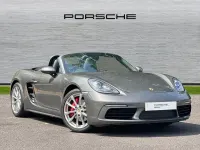 Used Porsche 718 345 HP (253 kW) 2017 Agate grey Cabriolet