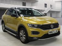 Used VW T-Roc Design 115 HP (84 kW) 2018 Yellow SUV