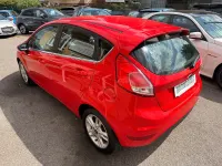 Used Ford Fiesta Zetec 82 HP (60 kW) 2015 Red Hatchback