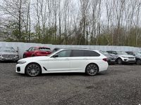 Used BMW 530 M Sport 282 HP (207 kW) 2021 White Estate