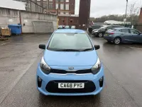 Used Kia Picanto 66 HP (48 kW) 2018 Blue Hatchback