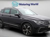 Used VW Tiguan R-line 150 HP (110 kW) 2022 Black SUV