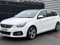 Used Peugeot 308 SW Allure 129 HP (94 kW) 2020 White Estate