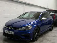 Used VW Golf VII R 2019 Blue Hatchback