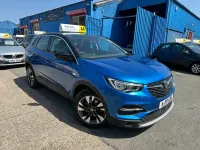 Used Vauxhall Grandland X Sport 130 HP (95 kW) 2019 Blue SUV