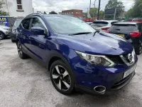 Used Nissan Qashqai N-Connecta 110 HP (80 kW) 2016 Blue SUV