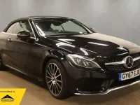 Used Mercedes C300 AMG Line Premium Plus 2017 Black Cabriolet