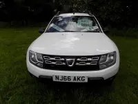 Used Dacia Duster Ambiance 110 HP (80 kW) 2016 White SUV