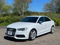 Used Audi S3 2015 White Sedan