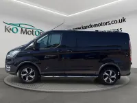 Used Ford Transit Custom Active 130 HP (95 kW) 2021 Black Van
