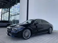 Used Mercedes CLA180 AMG Line Premium 136 HP (100 kW) 2025 Black Coupe