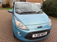 Used Ford Ka Zetec 69 HP (50 kW) 2015 Blue Hatchback