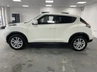 Begagnad Nissan Juke Acenta Premium 2015 Vit SUV