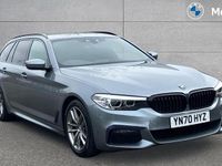 Usado BMW 520 M Sport 190 CV (139 kW) 2020 Azul Familiar
