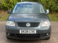 Begagnad VW Caddy Maxi Life 105 HK (77 kW) 2008 Grön Minibuss