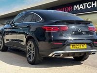 Begagnad Mercedes GLC300 AMG line 2020 Svart Sportkupé