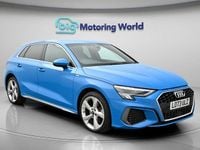 Used Audi A3 Sportback e-tron S-Line 204 HP (150 kW) 2023 Blue Hatchback