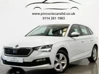 Used Skoda Scala SE 115 HP (84 kW) 2020 White Hatchback