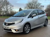 Używany Nissan Note N-TEC 80 KM (58 kW) 2016 Srebrny Hatchback