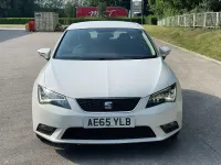 Used Seat Leon SE 105 HP (77 kW) 2015 White Hatchback
