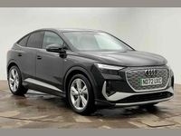 Used Audi Q4 Sportback e-tron S-Line 147 kW (200 HP) 2023 Black SUV