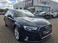 Used Audi A3 Sport 150 HP (110 kW) 2017 Blue Hatchback