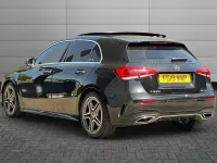 Used Mercedes A220 AMG Line Premium Plus 187 HP (137 kW) 2019 Cosmos black Hatchback