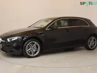 Used Mercedes A250 AMG line 215 HP (158 kW) 2021 Black Hatchback