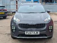 Used Kia Sportage GT-Line 115 HP (84 kW) 2017 Silver SUV