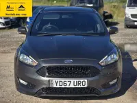 Used Ford Focus ST-Line 125 HP (91 kW) 2018 Grey Hatchback