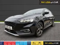 Used Ford Focus Active X 125 HP (91 kW) 2021 Black Hatchback