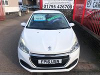 Used Peugeot 208 Active 2016 White Hatchback